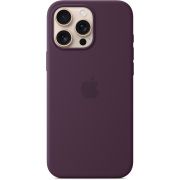 Гръб Apple Silicone MagSafe за Apple iPhone 16 Pro Max, Plum на супер цени
