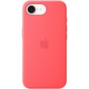 Гръб Apple Silicone MagSafe за Apple iPhone 17e, оранжев/червен на супер цени