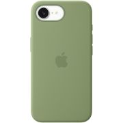 Гръб Apple Silicone MagSafe за Apple iPhone 17e, зелен на супер цени