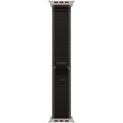 Каишка Apple Trail Loop за Apple Watch 49 мм, S/M, Black/Charcoal/Natural Titanium Finish на супер цени