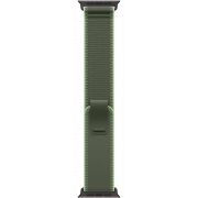 Каишка Apple Trail Loop за Apple Watch 49 мм, S/M, Green/Neon/Black Titanium Finish на супер цени