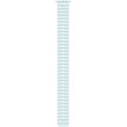 Каишка Apple Ocean Band Extension за Apple Watch 49 мм, Ice Blue/Natural Titanium Finish на супер цени