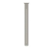 Каишка Apple Ocean Band Extension за Apple Watch 49 мм, Translucent Gray/Natural на супер цени