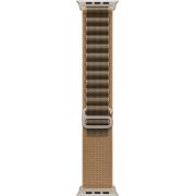 Каишка Apple Alpine Loop, 49mm, L  Desert/Natural Titanium Finish на супер цени