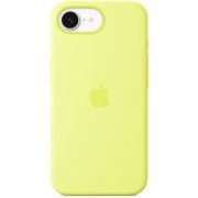Гръб  Apple Silicone за Apple iPhone 16e, жълт на супер цени