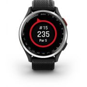 Смарт часовник Garmin Approach S44, 43 мм, сребрист/черен на супер цени