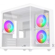 Компютърна кутия XIGMATEK Aqua M Lite Arctic, бял на супер цени