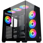 Компютърна кутия XIGMATEK Aqua V Air, черен на супер цени