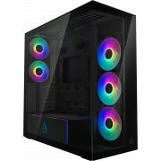 Компютърна кутия ARCTIC Xtender Mirror, черен на супер цени