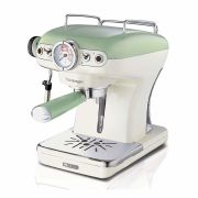 Кафемашина Ariete Espresso Machine Vintage 1381, бял/зелен на супер цени