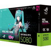 Видео карта ASUS GeForce RTX 5080 16GB ROG Astral OC Hatsune Miku Edition на супер цени