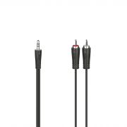 Кабел Hama 3.5 мм жак към 2xRCA на супер цени