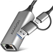 Адаптер AXAGON USB/USB Type-C към RJ-45 на супер цени