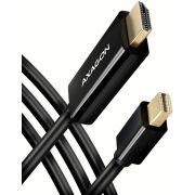 Кабел AXAGON mini DisplayPort към HDMI на супер цени
