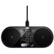 Безжично зарядно Baseus Digital LED Display 2in1 20W на супер цени