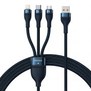 Кабел Baseus Flash II USB към Lightning/USB Type-C/micro USB на супер цени