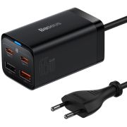 Зарядно устройство Baseus GaN 3 Pro 65W, черен на супер цени