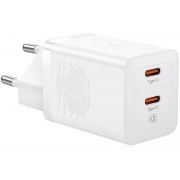 Зарядно устройство Baseus GaN5 Pro 40W, бял на супер цени