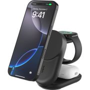 Зарядно устройство Belkin Ultracharge 3-in-1 25W, черен на супер цени