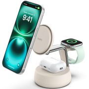 Зарядна станция Belkin Ultracharge PRO 25W, бежов на супер цени