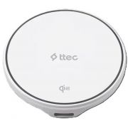 Безжично зарядно устройство ttec AirCharger M Pro Qi2, бял на супер цени