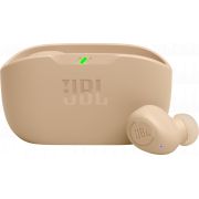 Безжични слушалки JBL Wave Buds, бежов на супер цени