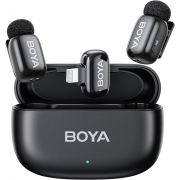 Комплект микрофони BOYA Mini 2, черен на супер цени