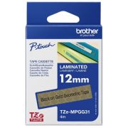 Консуматив Brother TZe-MPGG31, black on gold на супер цени