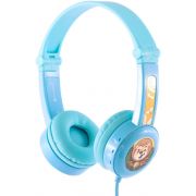 Детски слушалки BuddyPhones Travel, син на супер цени