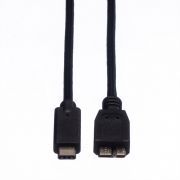 Кабел Roline USB Type C към micro USB на супер цени