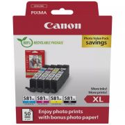 Консуматив Canon CLI-581XL 4-pack на супер цени