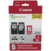 Консуматив Canon PG-540L black и Canon CL-541XL color и Photo Paper Value Pack на супер цени