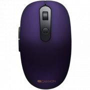 Безжична мишка Canyon CNS-CMSW09V, лилав на супер цени