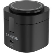Безжично зарядно устройство Canyon OnCharge 405, черен на супер цени