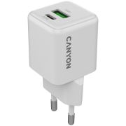 Зарядно устройство Canyon CU20AC 20W, бял на супер цени