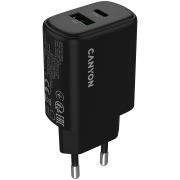 Зарядно устройство Canyon OnCharge 200 20W, черен на супер цени