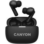 Безжични слушалки Canyon OnGo 10 ANC TW, черен на супер цени