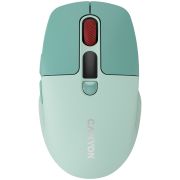 Безжична мишка Canyon MW-26, зелен на супер цени