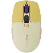 Безжична мишка Canyon MW-26, жълт на супер цени