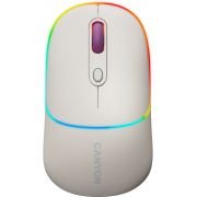 Безжична мишка Canyon MW-22, бежов на супер цени