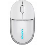 Безжична мишка Canyon OnClick, бял на супер цени