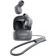 Безжични слушалки Canyon OnGo 4 Mini, сив на супер цени
