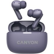Безжични слушалки Canyon OnGo 10 ANC TW, лилав на супер цени