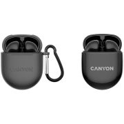Безжични слушалки Canyon TWS-6, черен на супер цени