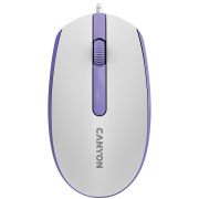 Мишка Canyon M-10, бял/лилав на супер цени