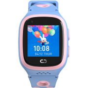 Детски смарт часовник Canyon Zefir KW-49, eSIM, 43 мм, син/розов на супер цени