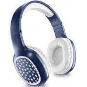 Безжични слушалки Cellular Line Music Sound Shiny, син на супер цени