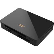Четец за карти Silicon Power All-in-One, черен на супер цени