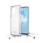 Гръб Cellular Line ClearDuo за Samsung Galaxy S20+, прозрачен на супер цени