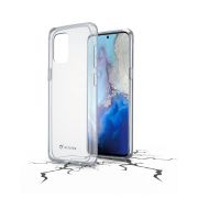 Гръб Cellular Line ClearDuo за Samsung Galaxy S20, прозрачен на супер цени